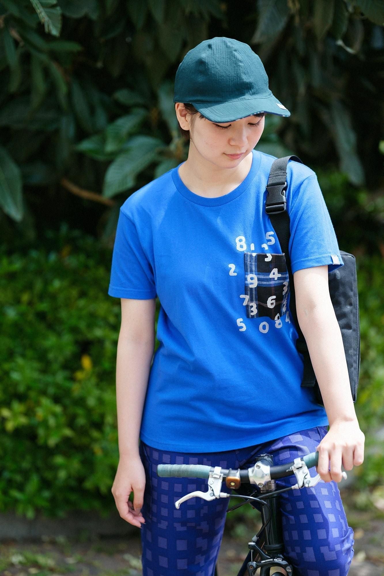 半袖 ポケットTシャツ[5.0]／ロイヤルブルー×SO-SU-U昆（こん）2
