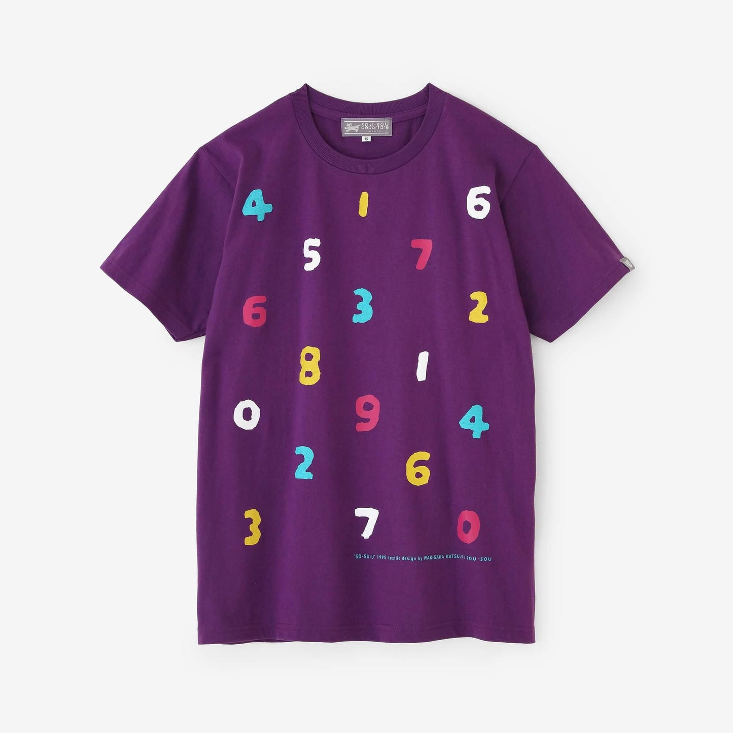 SO-SU-U 四味（よつみ） 半袖Tシャツ[5.0]／パープル