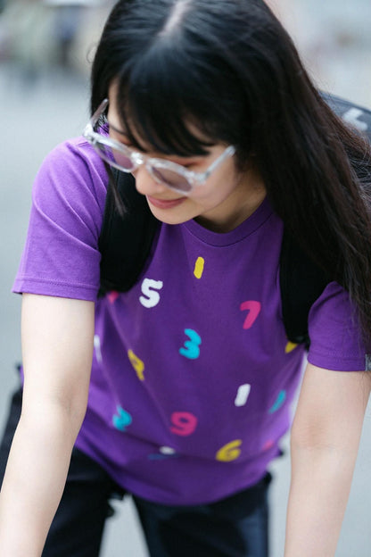SO-SU-U 四味（よつみ） 半袖Tシャツ[5.0]／パープル