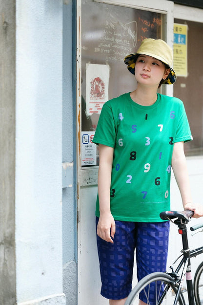 SO-SU-U 四味（よつみ） 半袖Tシャツ[5.0]／グリーン