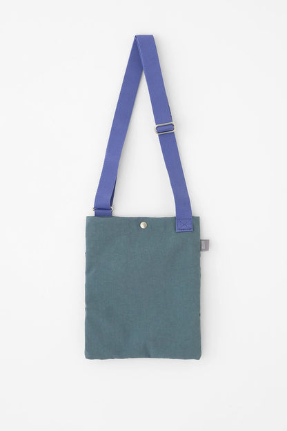 escape ナイロン サコッシュ 小／ヘザーブルー