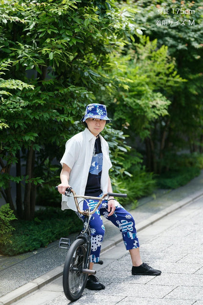 高島縮 20/20 BIKEすててこ／はじける