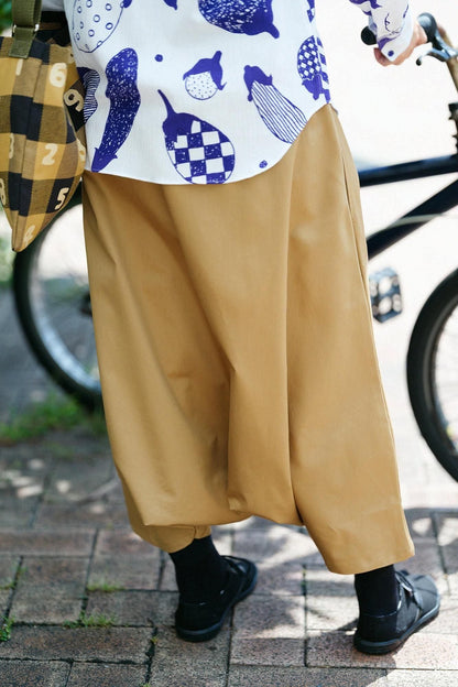 綿×ソロテックス(R)チノクロス 大文字山（だいもんじやま）／キャメル