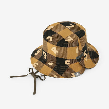 ヘビーツイルチェック リバーシブル BIKE HAT／SO-SU-U マスタード