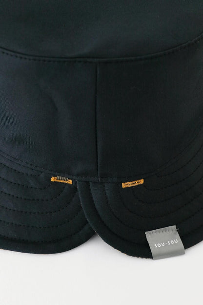 ヘビーツイルチェック リバーシブル BIKE HAT／SO-SU-U マスタード