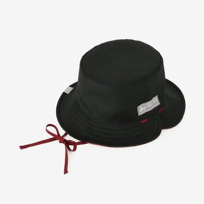 ヘビーツイルチェック リバーシブル BIKE HAT／SO-SU-U レッド