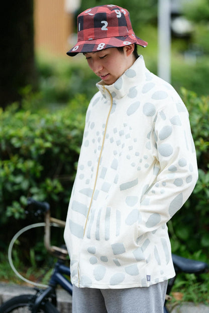 ヘビーツイルチェック リバーシブル BIKE HAT／SO-SU-U レッド
