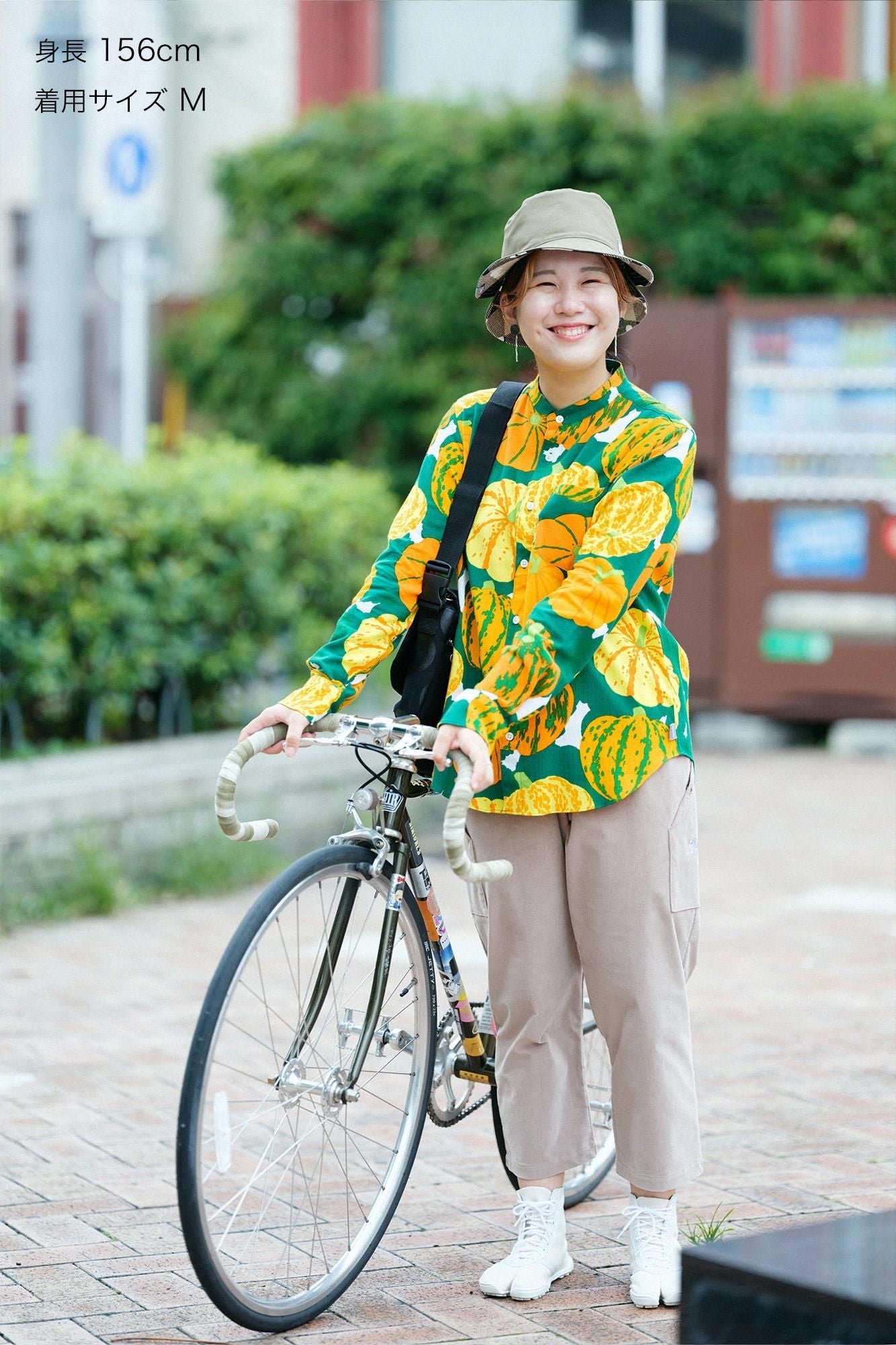 ストレッチコーデュロイ BIKE すててこ／フォーン