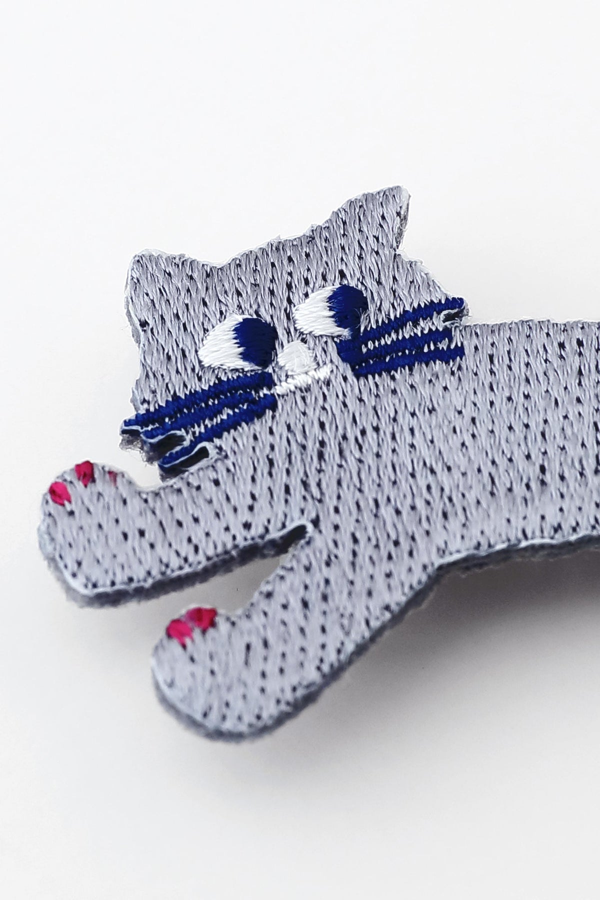 刺繍飾り（ししゅうかざり）／depoニャン グレー
