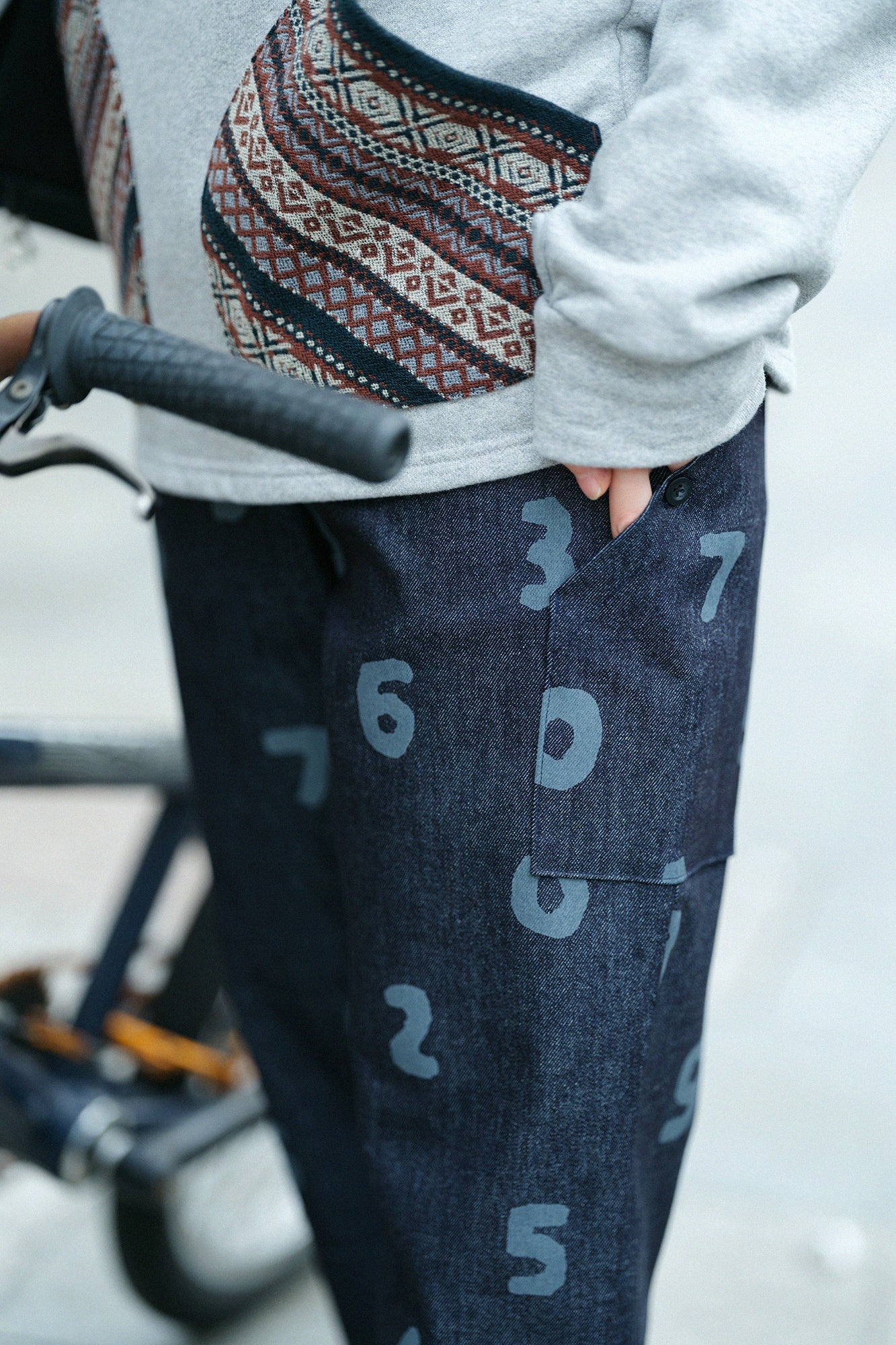 ハイストレッチデニム BIKEすててこ／SO-SU-U インディゴ