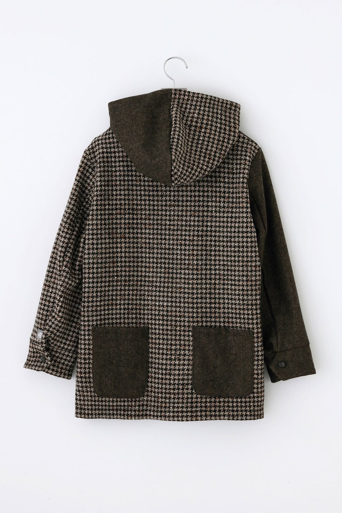 CBNウール ZIP UP フードジャケット／ローアンバー