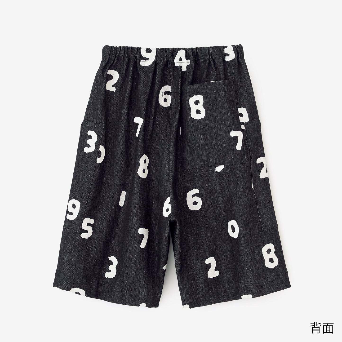 ストレッチデニム BIKEショーツ／インディゴ×SO-SU-U