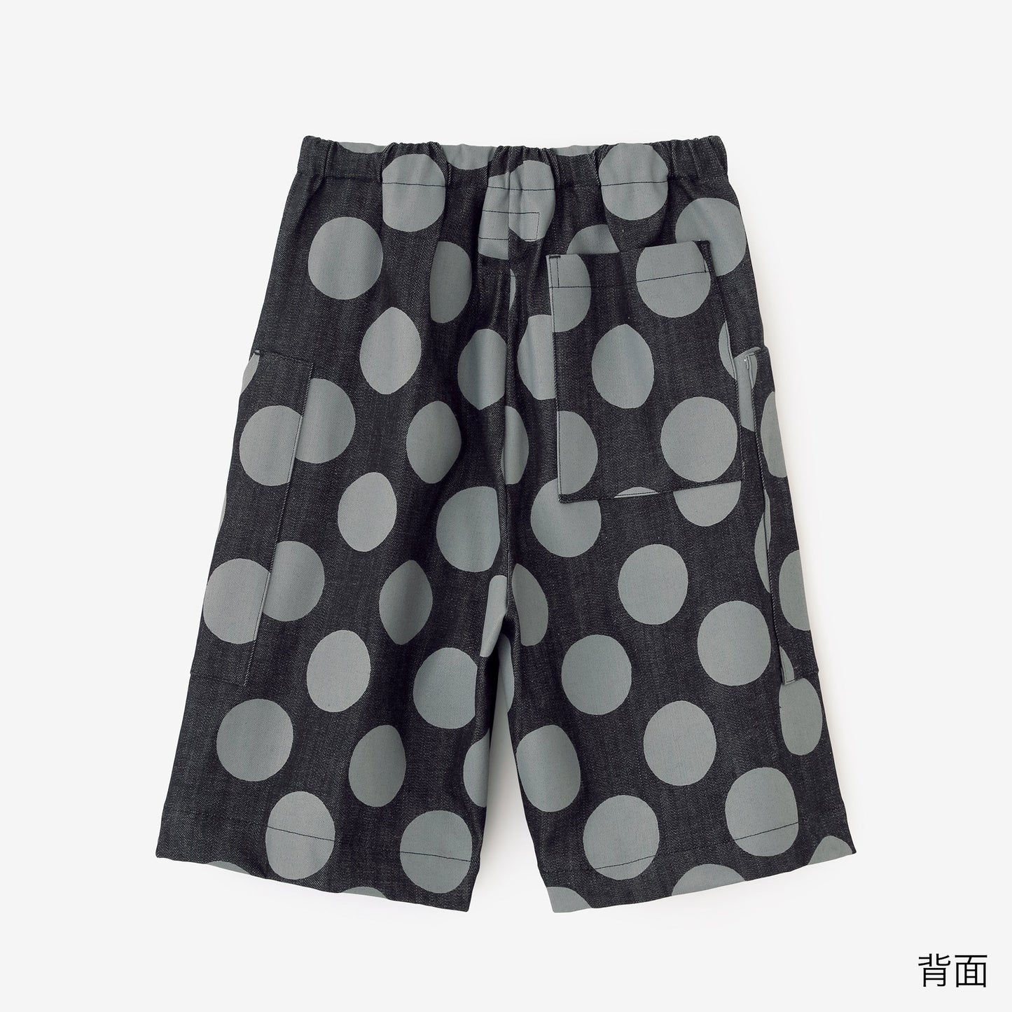 ストレッチデニム BIKEショーツ／インディゴ×KPD