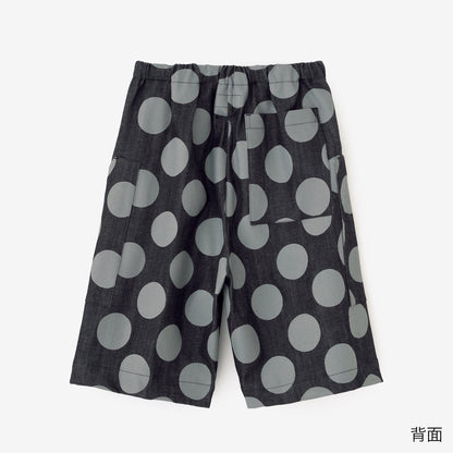 ストレッチデニム BIKEショーツ／インディゴ×KPD