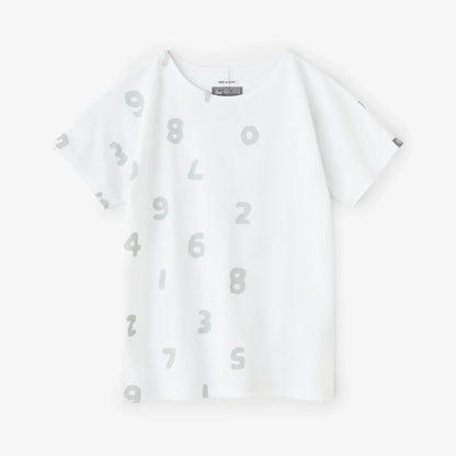 C/CM(R) カノコニット 型ぬきTシャツ／SO-SU-U 上下（しょうか）と余白（よはく） ホワイト