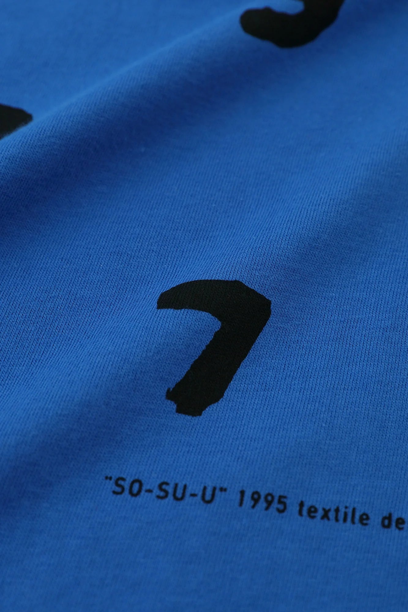 SO-SU-U 半袖Tシャツ[5.0]／ロイヤルブルー