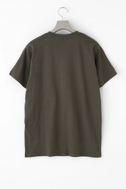 半袖 ポケットTシャツ[5.0]／チャコール×SO-SU-U昆（こん）