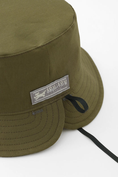 ストレッチツイル リバーシブル BIKE HAT／KPD Ombre グレー