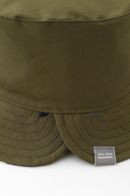 ストレッチツイル リバーシブル BIKE HAT／KPD Ombre グレー