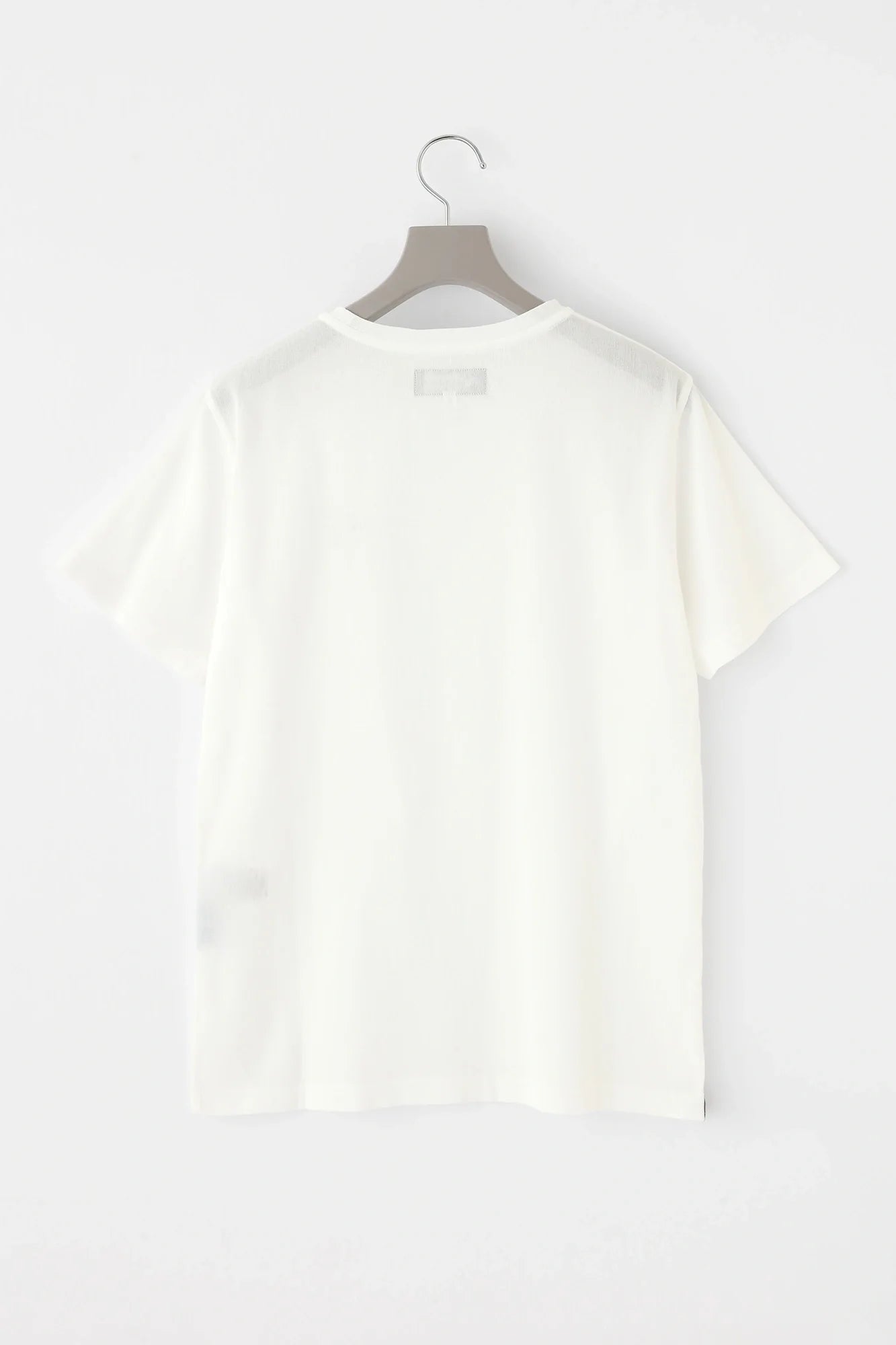 高島縮 40/40 半袖Tシャツ／ホワイト