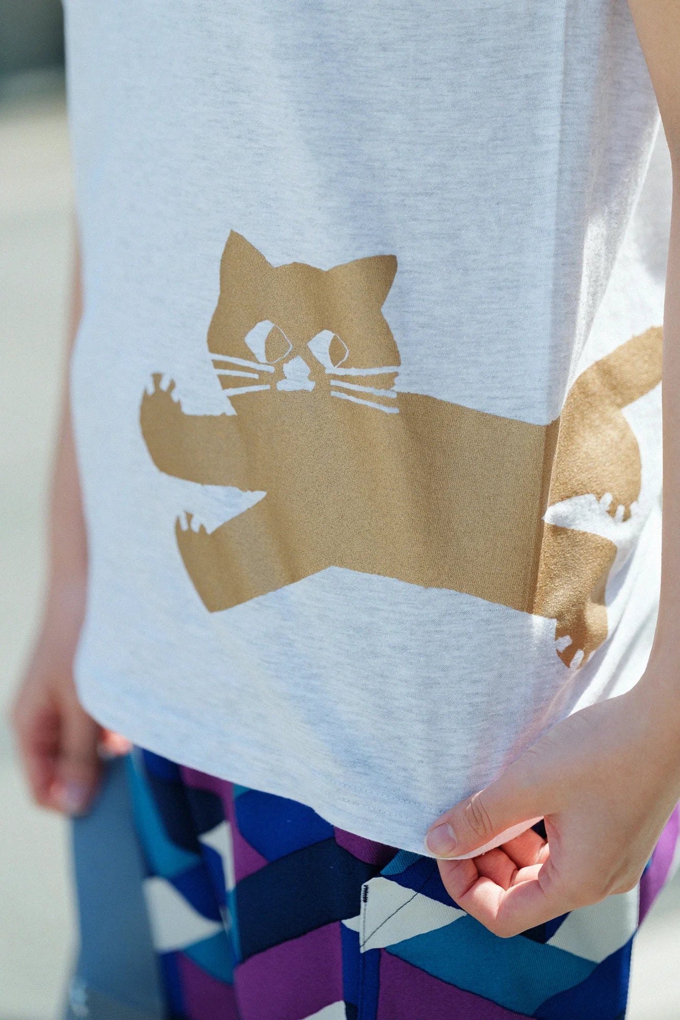 デポルターレ 半袖Tシャツ[5.0]／アイボリー