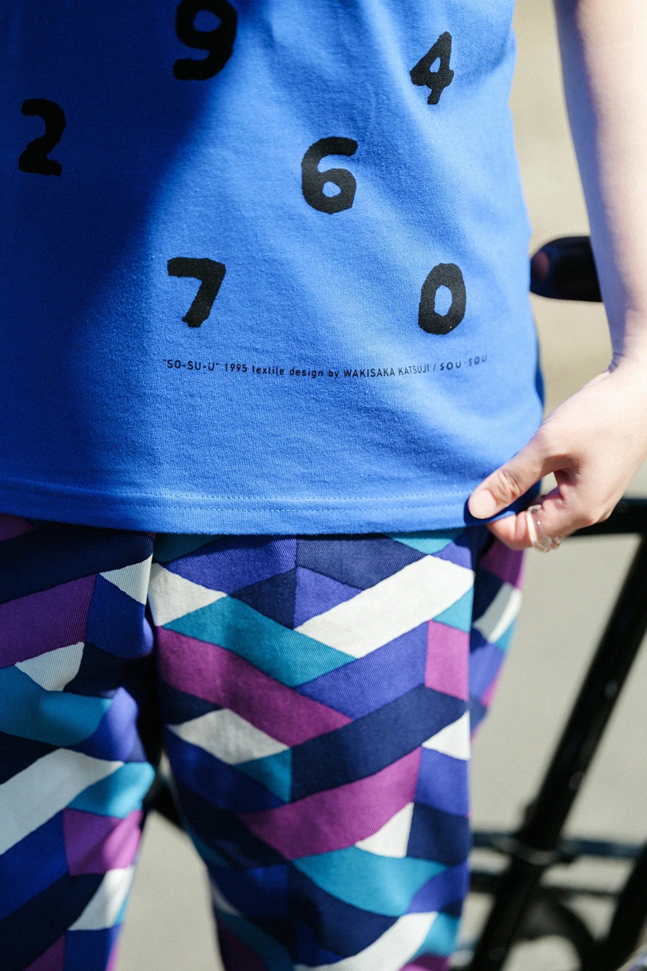 SO-SU-U 半袖Tシャツ[5.0]／ロイヤルブルー