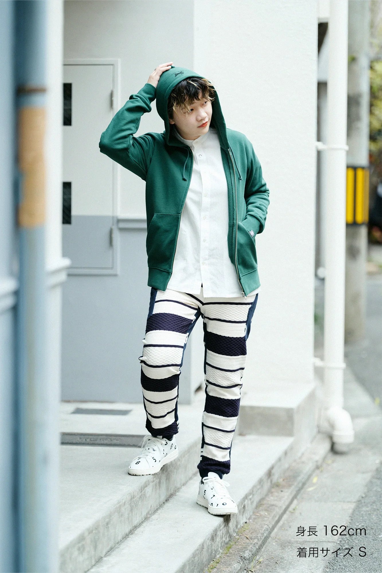 SO-SU-U デポルターレ ZIP UP スウェットパーカー[9.7]／アイビーグリーン