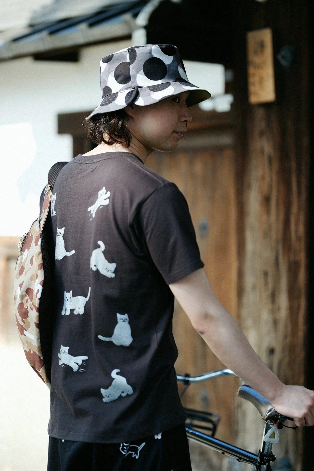 '身長：'175cm,'着用サイズ：'L,右上