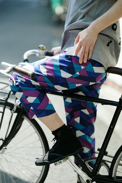 ストレッチツイル BIKEすててこ／たがいちがい▲