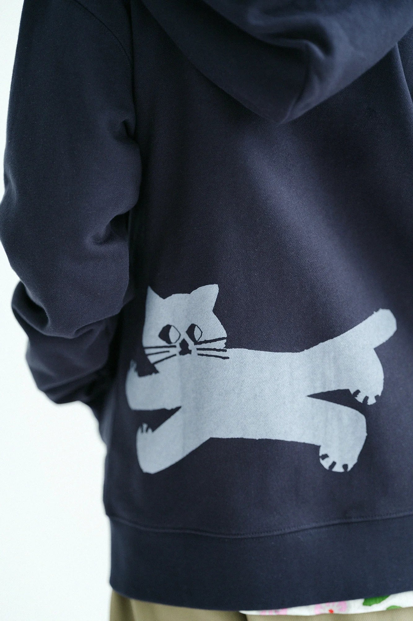 デポルターレ ZIP UP スウェットパーカー[9.7]／ダークネイビー